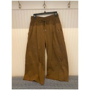 High waist wide leg sweatpants